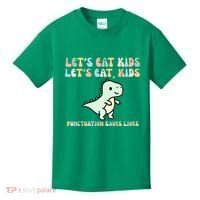 Lets Eat Punctuation Saves Live Kids T-Shirt thumb 0