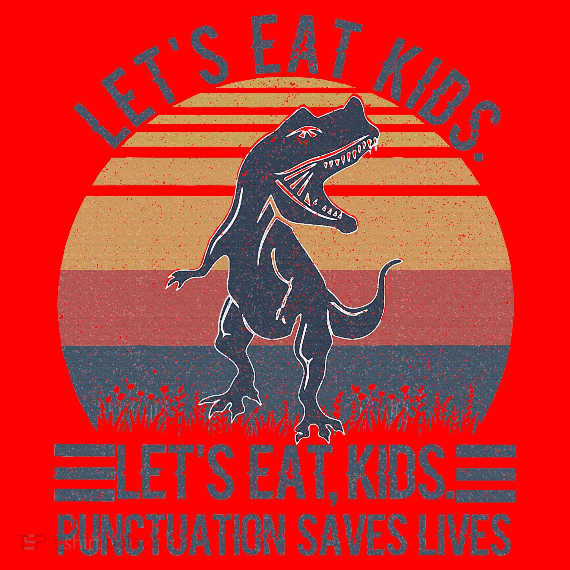 Lets Eat Punctuation Saves Lives Santa Hat
