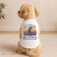 Lets Eat Punctuation Saves Lives Doggie Tank thumb 2