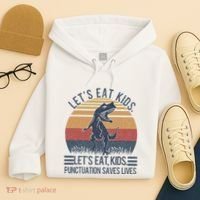 Lets Eat Punctuation Saves Lives Hoodie thumb 4