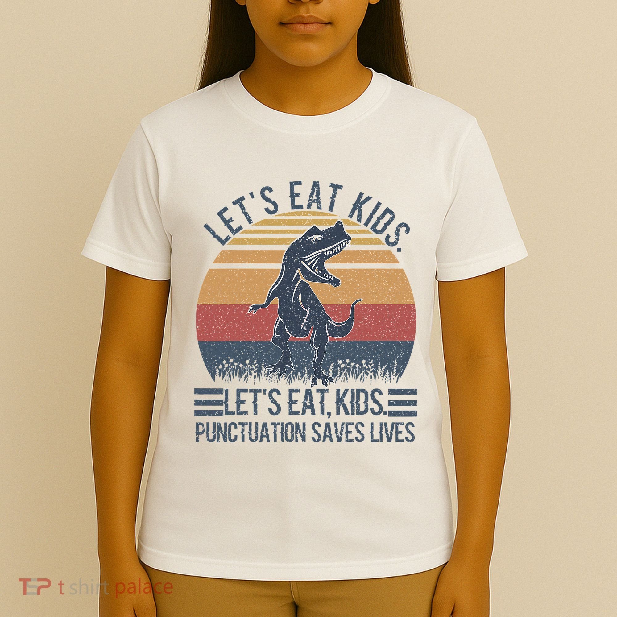 Lets Eat Punctuation Saves Lives T-Shirt