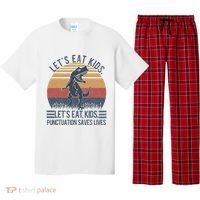 Lets Eat Punctuation Saves Lives Pajama Set thumb 0