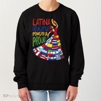 Latina Educated Powerful Proud Empowerment Poderosa Women's Sweatshirt thumb 0