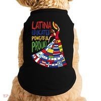 Latina Educated Powerful Proud Empowerment Poderosa Doggie Tank thumb 0