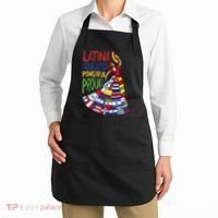 Latina Educated Powerful Proud Empowerment Poderosa Apron thumb 2