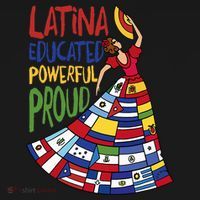 Latina Educated Powerful Proud Empowerment Poderosa Polo thumb 3