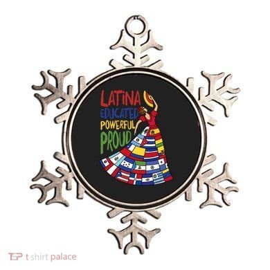 Latina Educated Powerful Proud Empowerment Poderosa Ornament