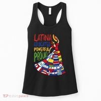 Latina Educated Powerful Proud Empowerment Poderosa Women's Tank Top thumb 0