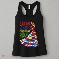 Latina Educated Powerful Proud Empowerment Poderosa Women's Tank Top thumb 3