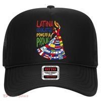 Latina Educated Powerful Proud Empowerment Poderosa Hat thumb 0