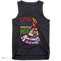 Latina Educated Powerful Proud Empowerment Poderosa Tank Top thumb 0