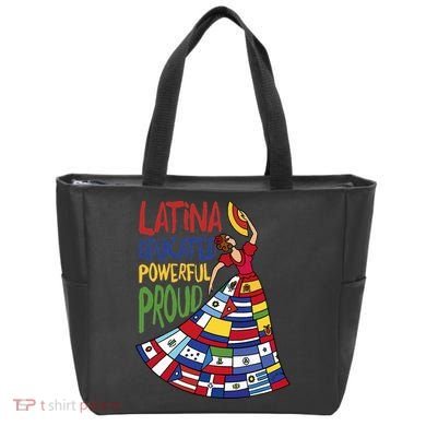 Latina Educated Powerful Proud Empowerment Poderosa Tote Bag