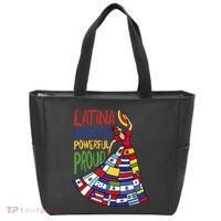 Latina Educated Powerful Proud Empowerment Poderosa Tote Bag thumb 0