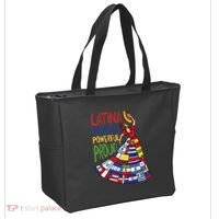 Latina Educated Powerful Proud Empowerment Poderosa Tote Bag thumb 2