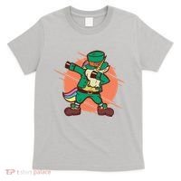 Leprechaun Dabbing Unicorn T-Shirt thumb 0