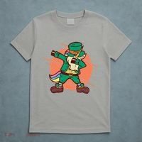 Leprechaun Dabbing Unicorn T-Shirt thumb 5