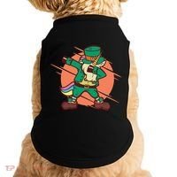 Leprechaun Dabbing Unicorn Doggie Tank thumb 0
