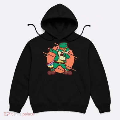 Leprechaun Dabbing Unicorn Hoodie