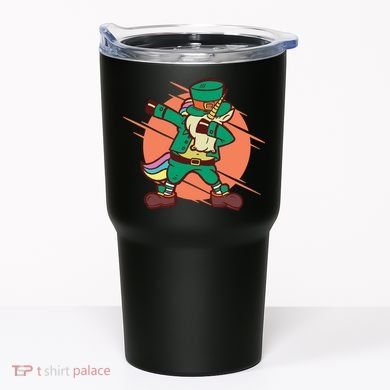 Leprechaun Dabbing Unicorn Tumbler