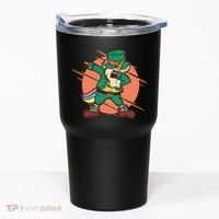 Leprechaun Dabbing Unicorn Tumbler thumb 0