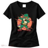 Leprechaun Dabbing Unicorn Women's T-Shirt thumb 0