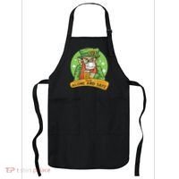 Leprechaun Drink Alone and Safe Funny Facemask Apron thumb 0