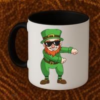 Leprechaun Floss Coffee Mug thumb 2