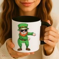 Leprechaun Floss Coffee Mug thumb 3