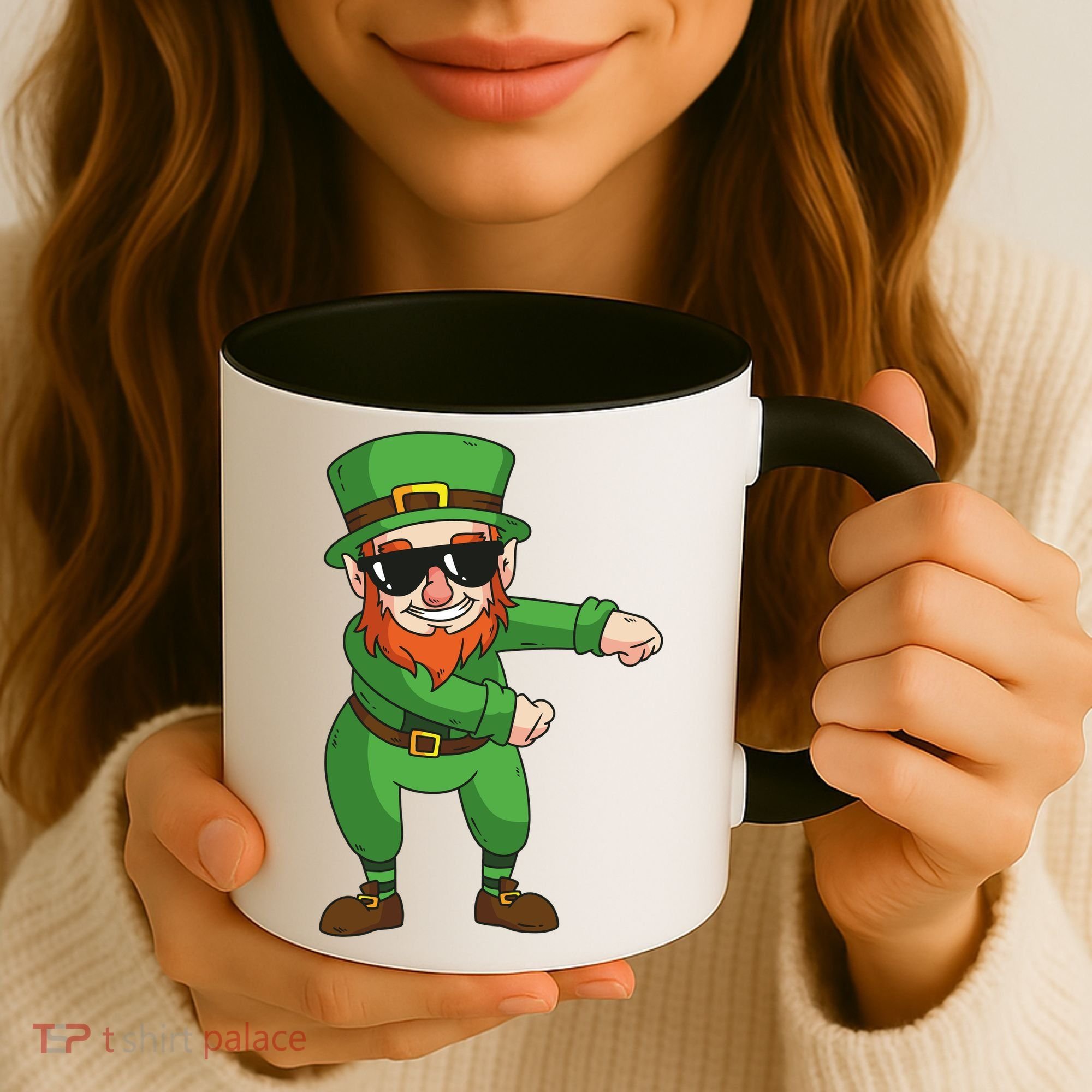 Leprechaun Floss Coffee Mug