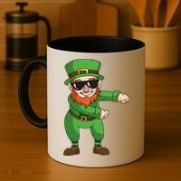 Leprechaun Floss Coffee Mug thumb 4