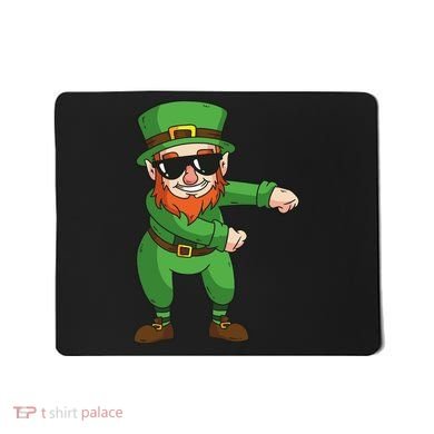 Leprechaun Floss Mousepad