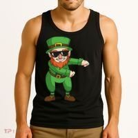 Leprechaun Floss Tank Top thumb 3