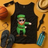 Leprechaun Floss Tank Top thumb 4