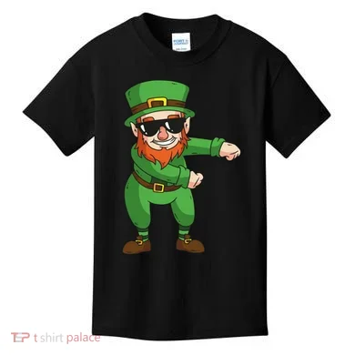 Leprechaun Floss Kids T-Shirt