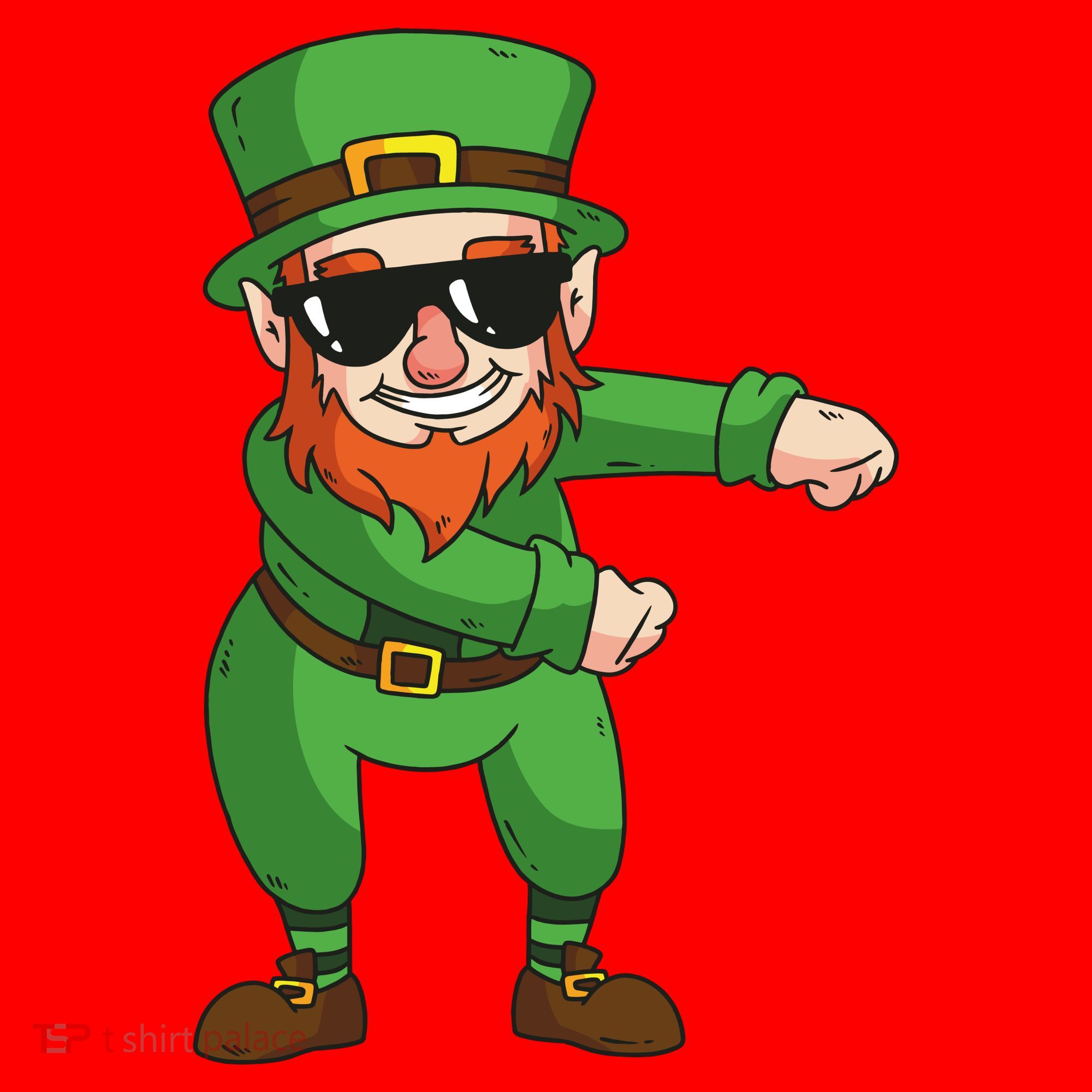 Leprechaun Floss Santa Hat