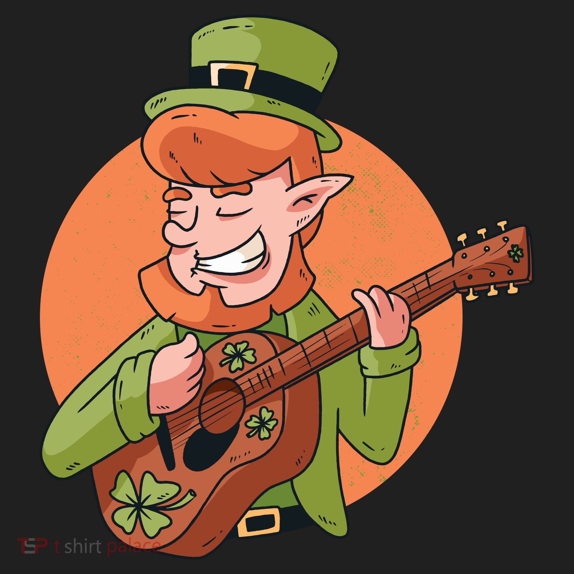 Leprechaun Guitarist Tumbler