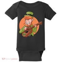 Leprechaun Guitarist Baby Bodysuit thumb 0