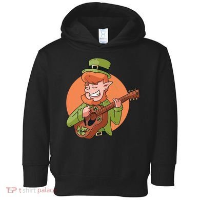 Leprechaun Guitarist Toddler Hoodie
