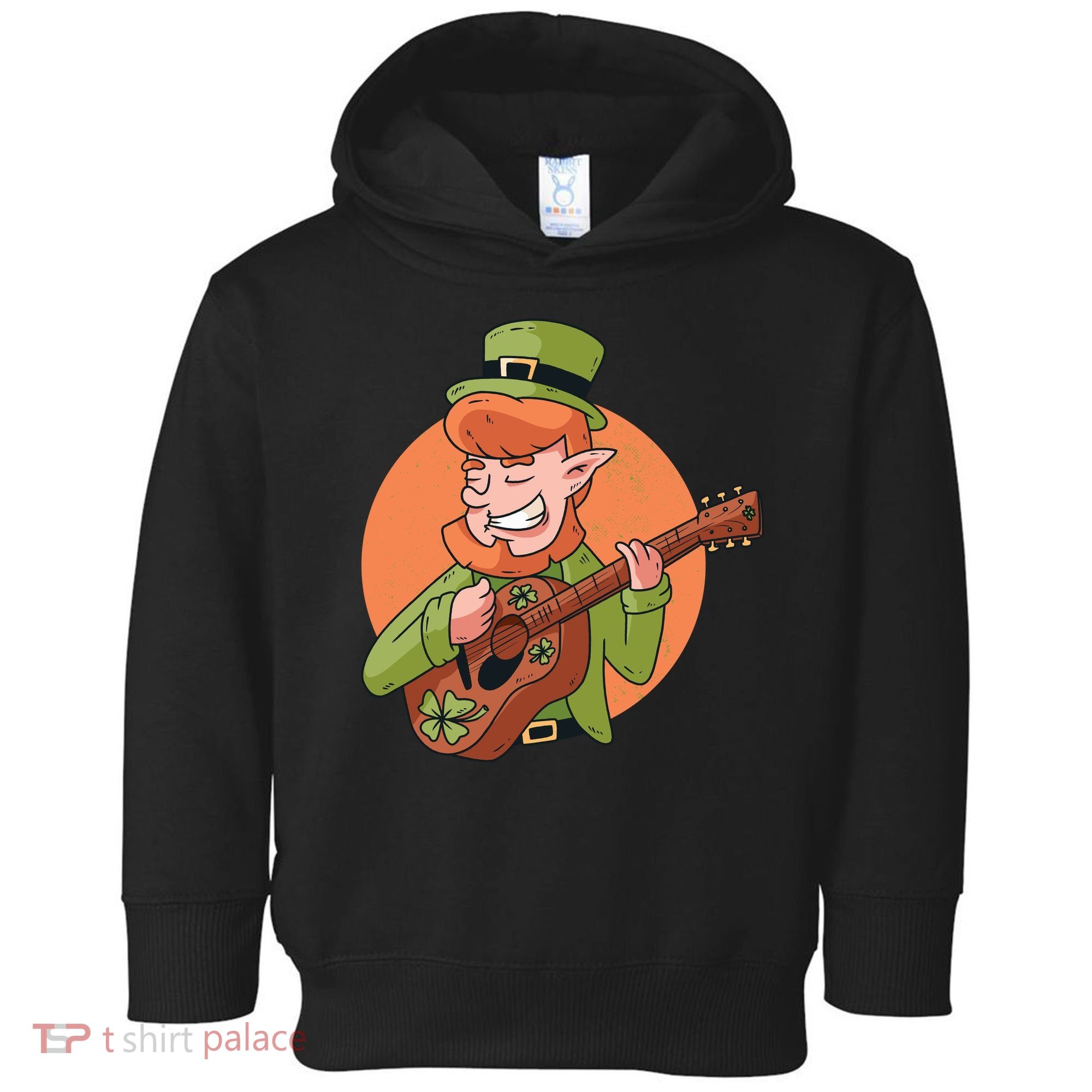 Leprechaun Guitarist Toddler Hoodie