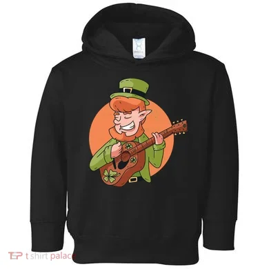 Leprechaun Guitarist Toddler Hoodie