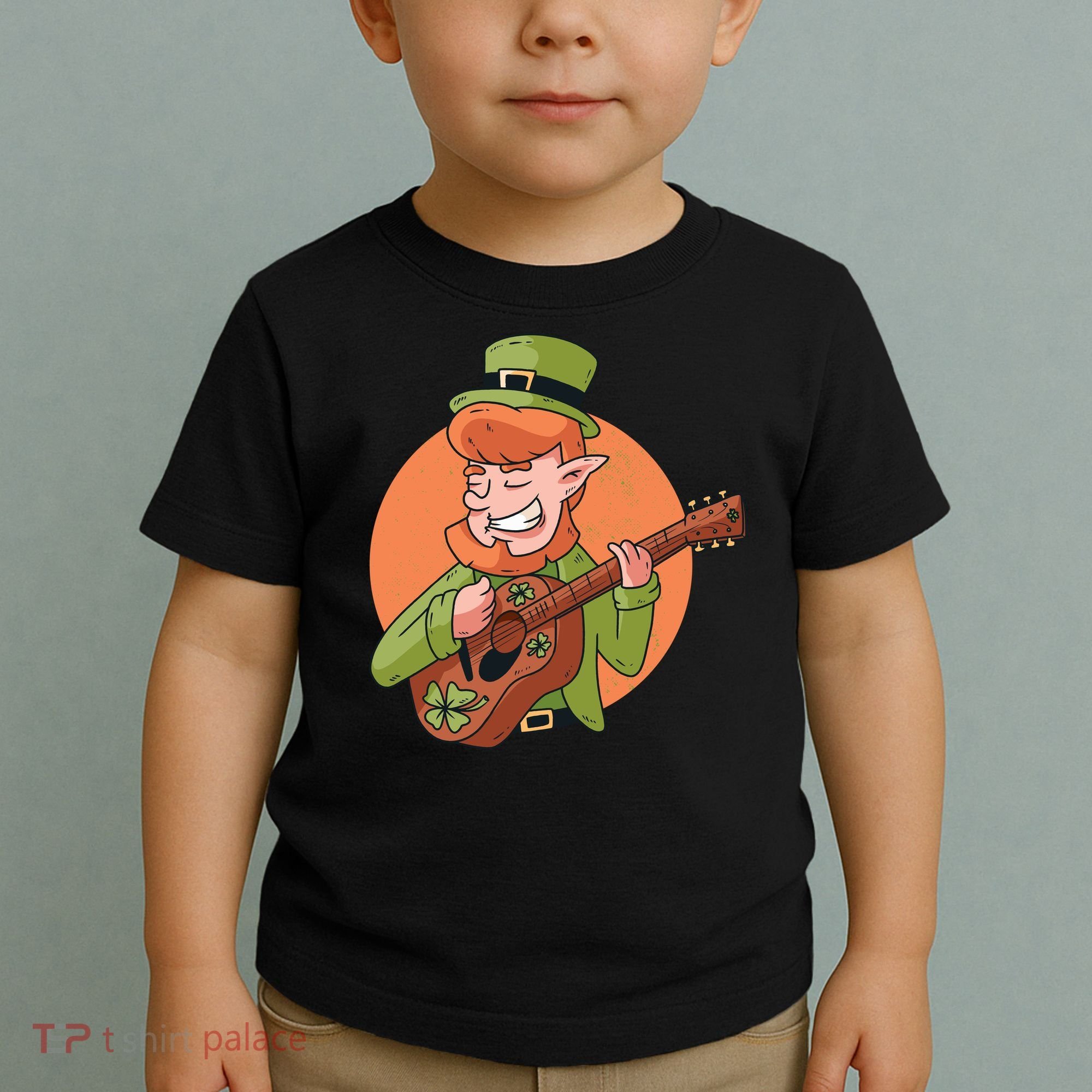 Leprechaun Guitarist Toddler T-Shirt