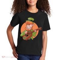 Leprechaun Guitarist Kids T-Shirt thumb 2