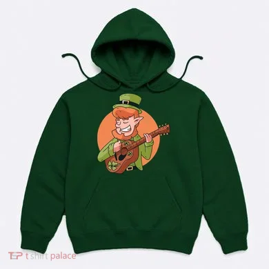 Leprechaun Guitarist Hoodie