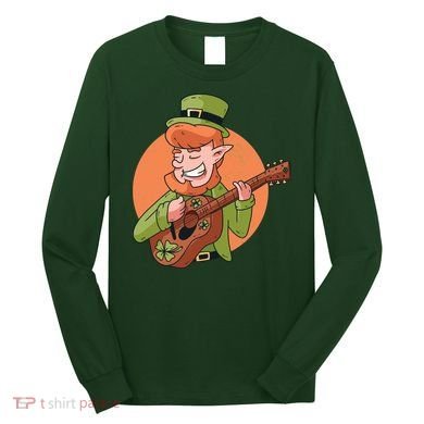 Leprechaun Guitarist Long Sleeve Shirt
