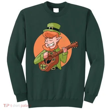 Leprechaun Guitarist Sweatshirt