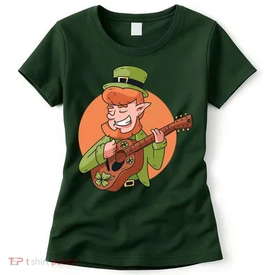 Leprechaun Guitarist Women's T-Shirt