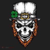 Leprechaun Irish Skull Skeleton Ginger Beard St. Patrick's Day Tumbler thumb 3