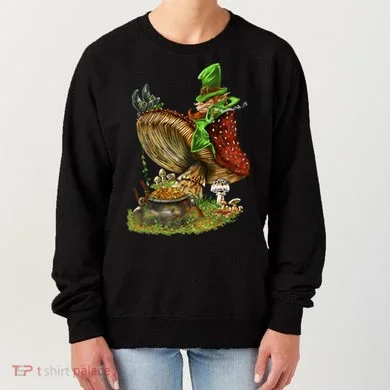 Leprechaun Mushroom Women's Sweatshirt