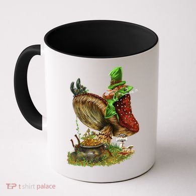 Leprechaun Mushroom Coffee Mug