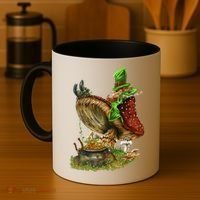 Leprechaun Mushroom Coffee Mug thumb 4